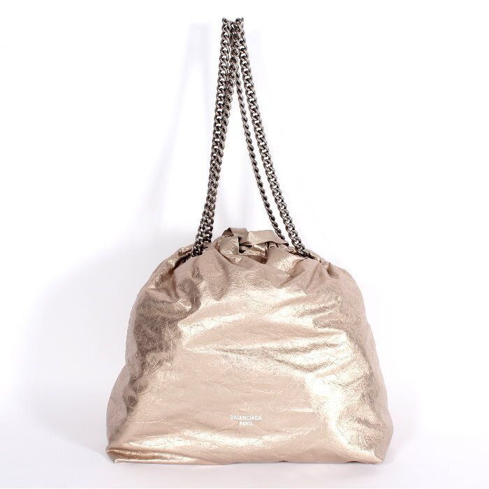 お値下げ!】 BALENCIAGA バレンシアガ CRUSH 2WAY ショルダーバッグ 