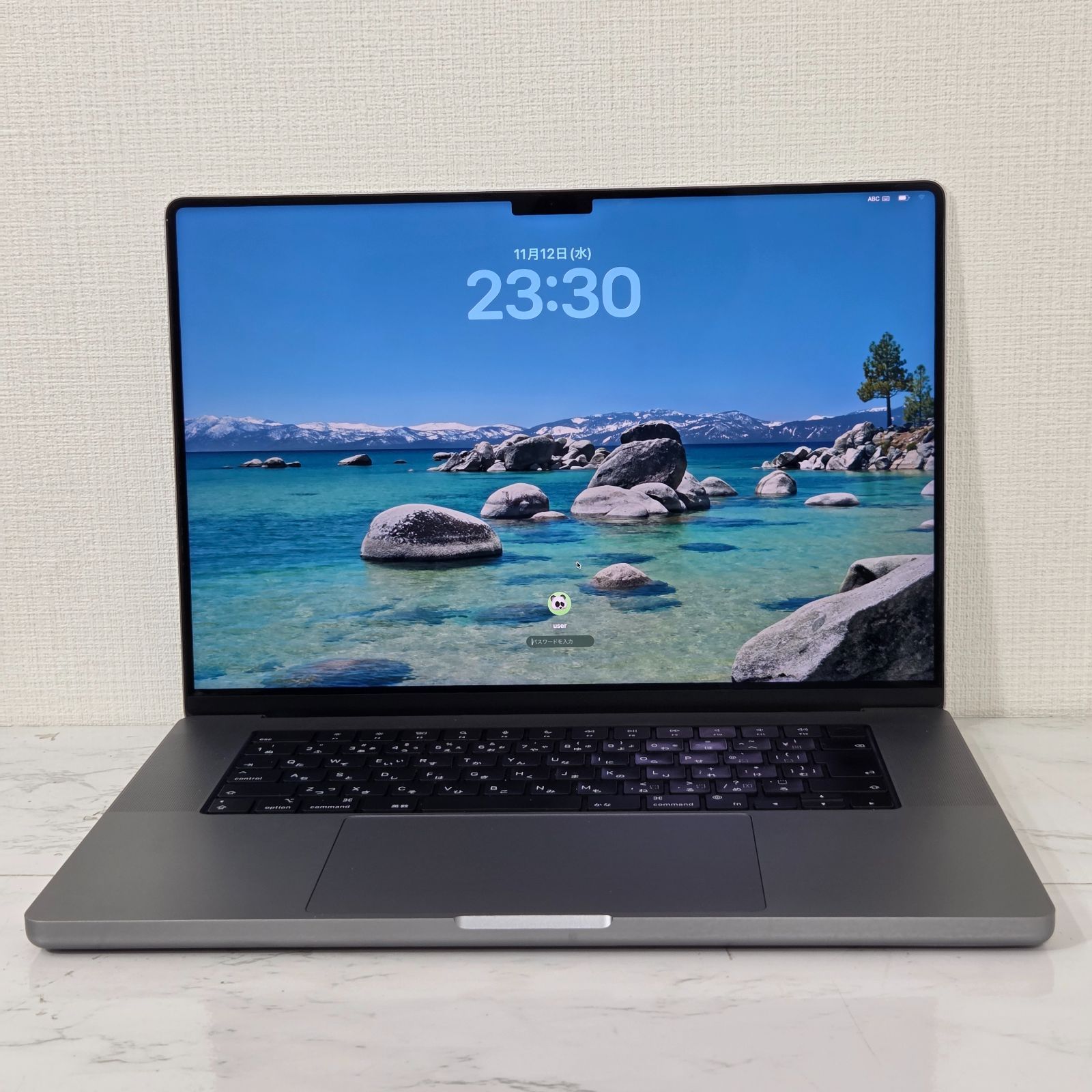 1週間保証 Apple MacBook Pro 16 2021 M1 Max RAM 32GB SSD 1TB GPU32コア 充放電回数 204 ⑪