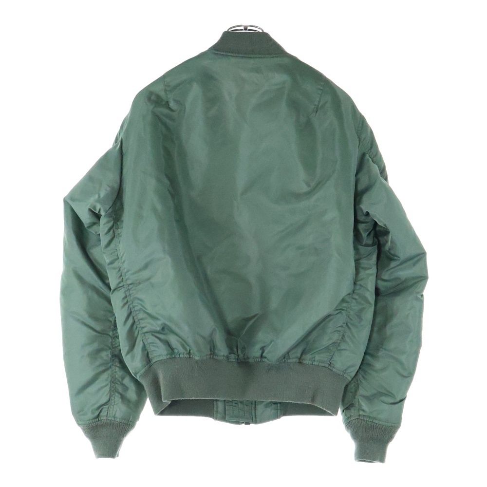 AVIREX アヴィレックス MA-1 TOP GUN エムエーワン トップガン レザーワッペン フライトジャケット カーキ 6102172