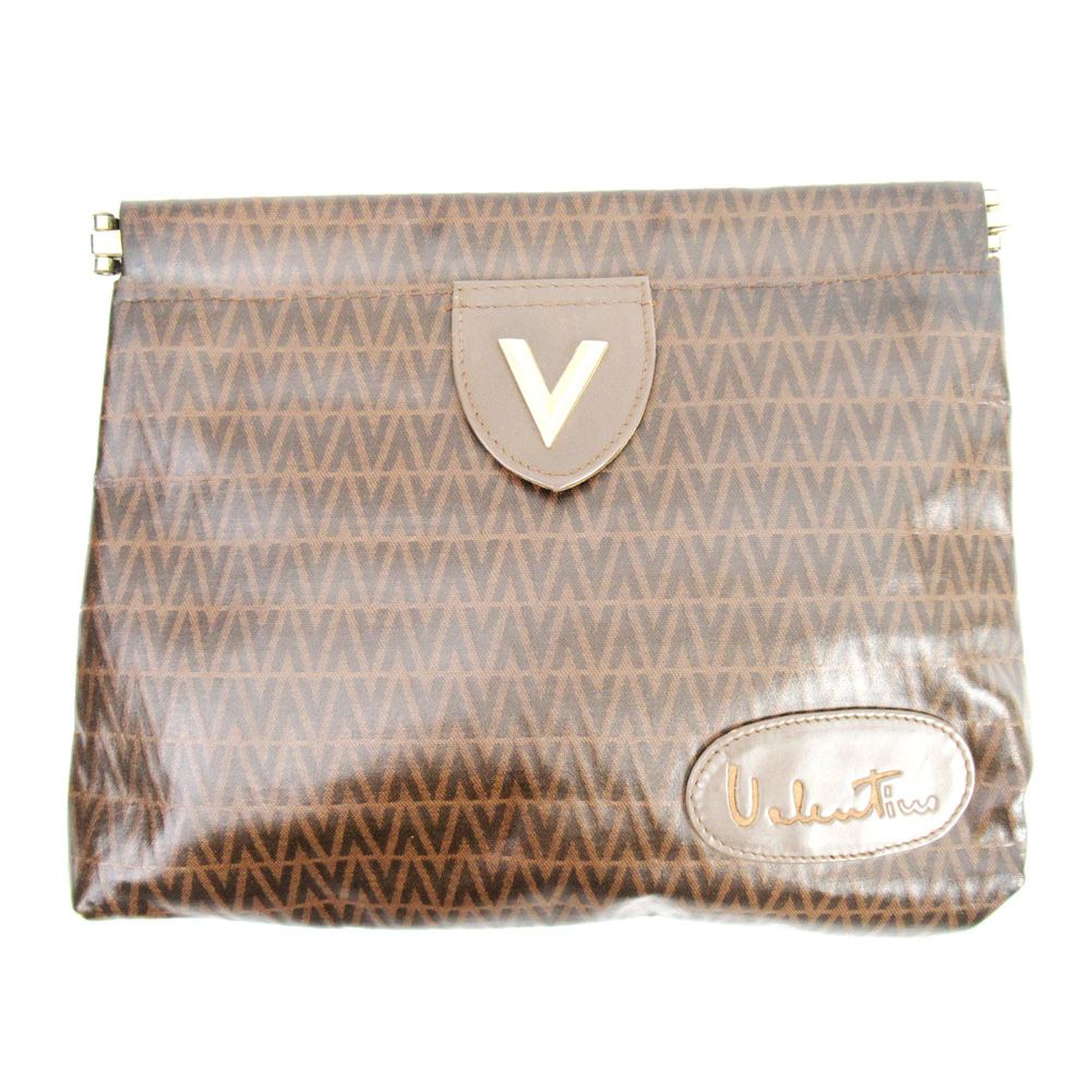 マリオ ヴァレンティノ MARIO VALENTINO クラッチバッグ ブラウン レディース