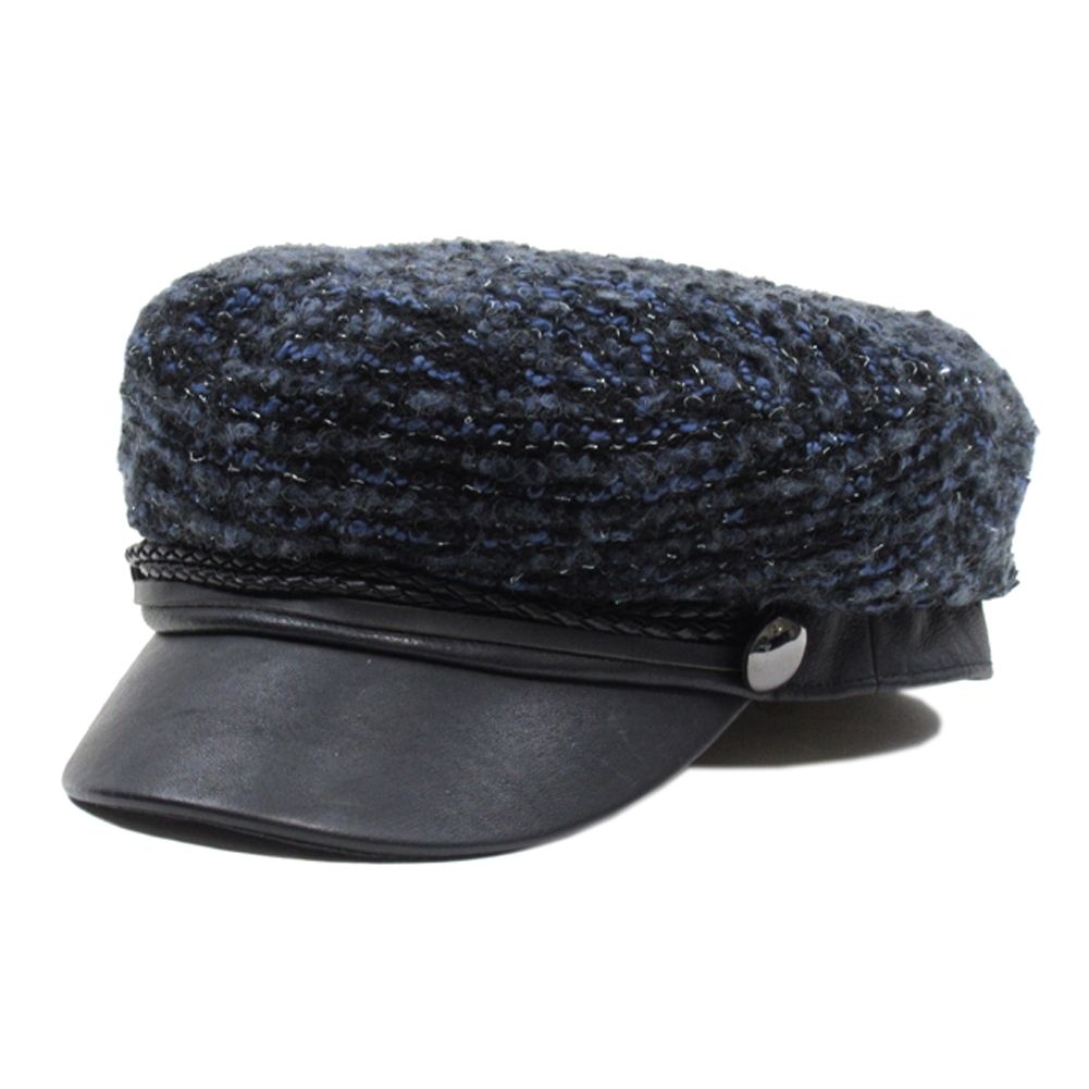 キャスケット キャスケット ♯O Sサイズ ブラック ブルー レディース