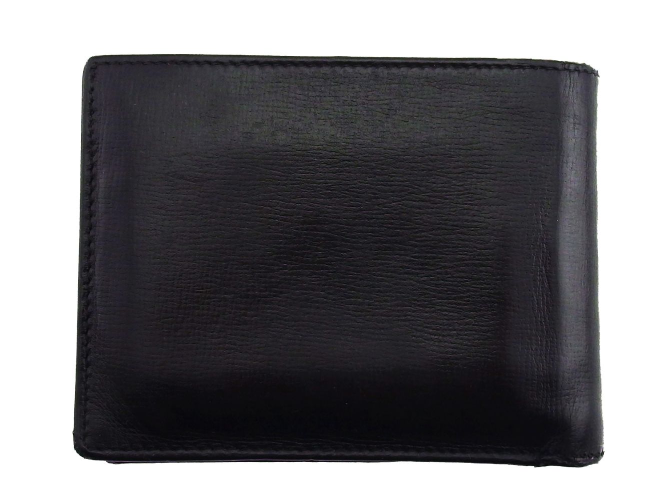 ダンヒル Dunhill 二つ折り財布 ADマーク ベルグレイブ ブラック レザー×シルバー金具 メンズ