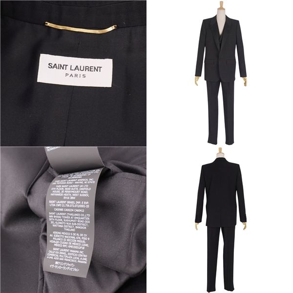 極美品 サンローラン パリ SAINT LAURENT PARIS セットアップ - メルカリ