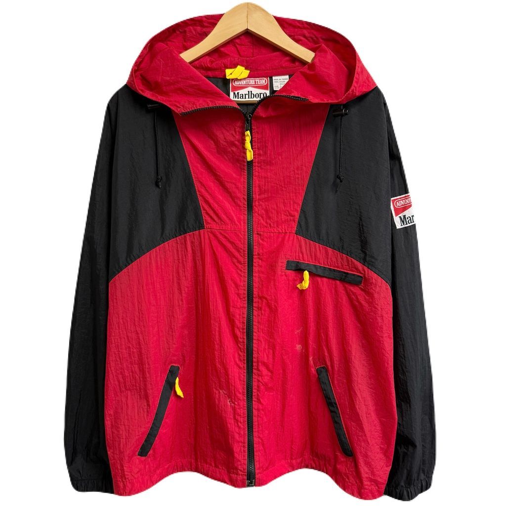 90s マルボロ レーシング ボンバー ナイロンジャケット 企業 タバコ L 90年代 Marlboro マルボロ ナイロンジャケット メンズXL 古着 90s