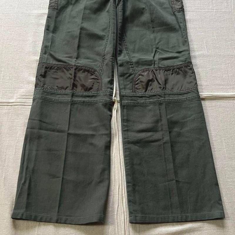 00s archive アーカイブ 異素材切り替えパッチ ギミック ミリタリー