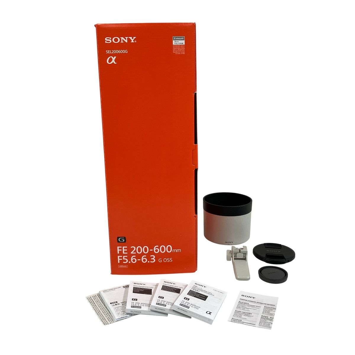 SONY SEL200600G FE 200-600mm F5.6-6.3 G OSS 望遠 レンズ カメラ 良好 T10597677