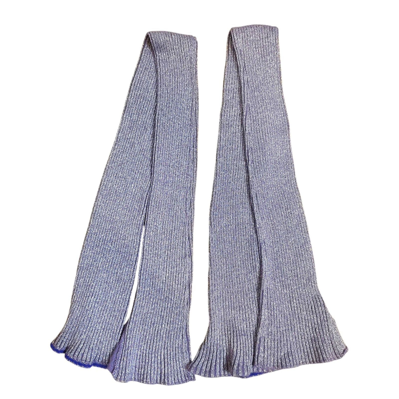 CHANEL シャネル 05A カシミヤ レッグウォーマー P27417V20046 2 パープル レディース