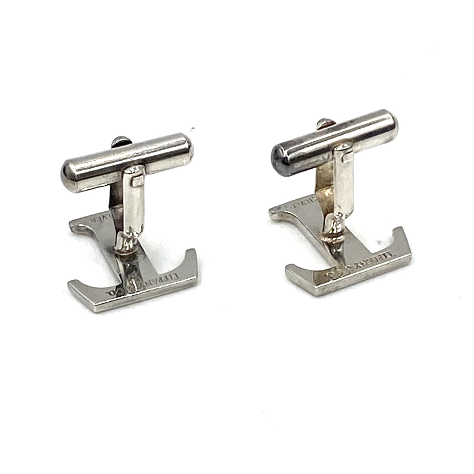 ティファニー T ロゴ プレート シルバー カフス リンクス HA6 ティファニー T ロゴ プレート シルバー カフス リンクス HA6 - メルカリ