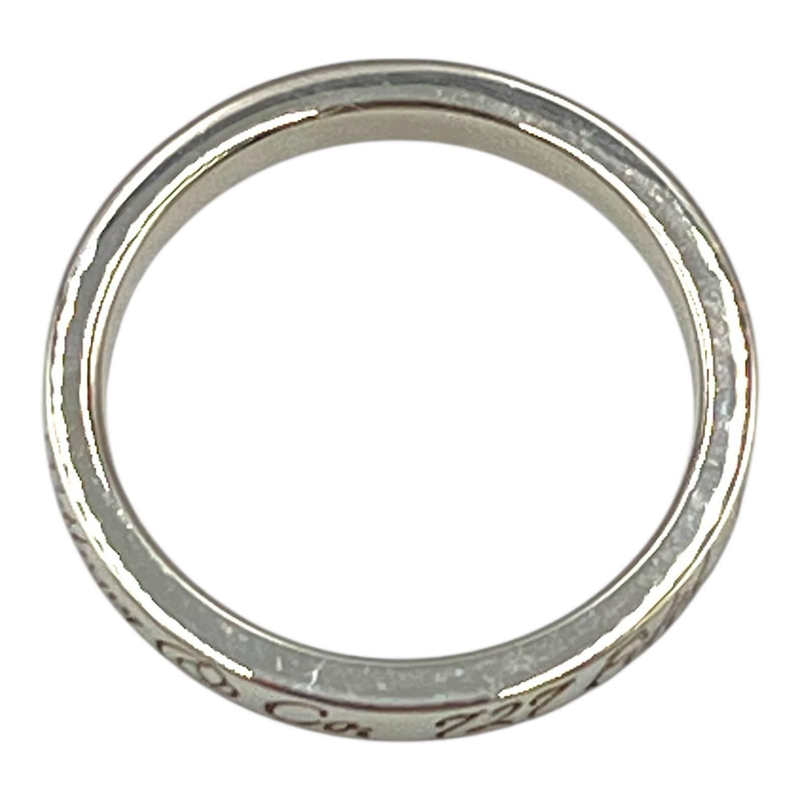 ティファニー TIFFANY&Co. リング・指輪 ノーツナローリング シルバー