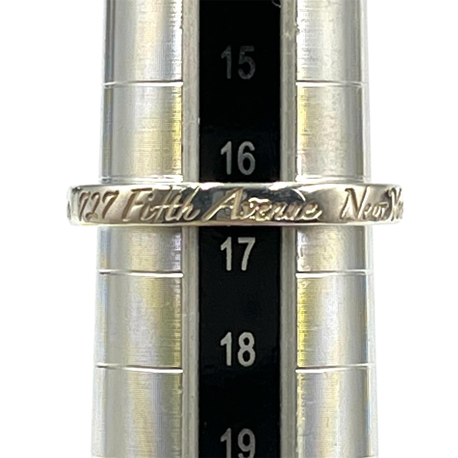 ティファニー TIFFANY&Co. リング・指輪 ノーツナローリング シルバー