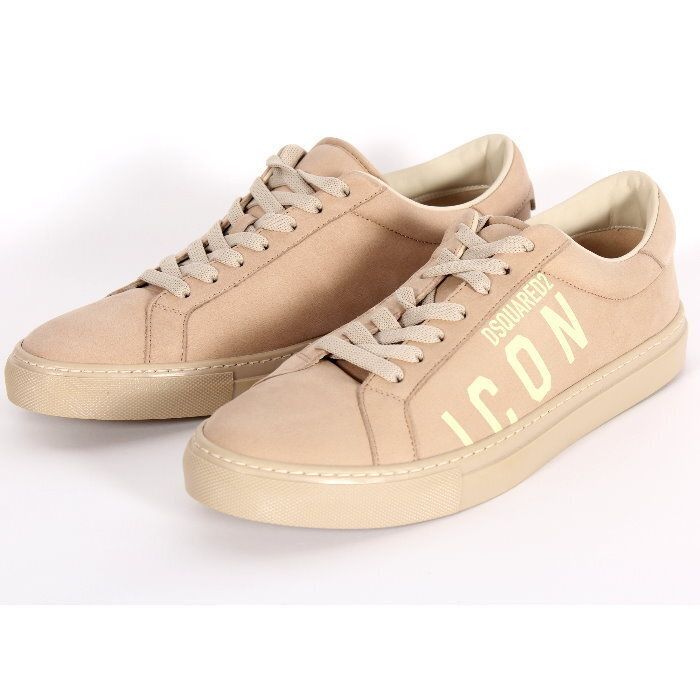 ディースクエアード レザー スニーカー SNW 0384 M 2461 CASSETTA カセッタ ICON ロゴ レースアップ シューズ 靴 レディース ユニセックス
