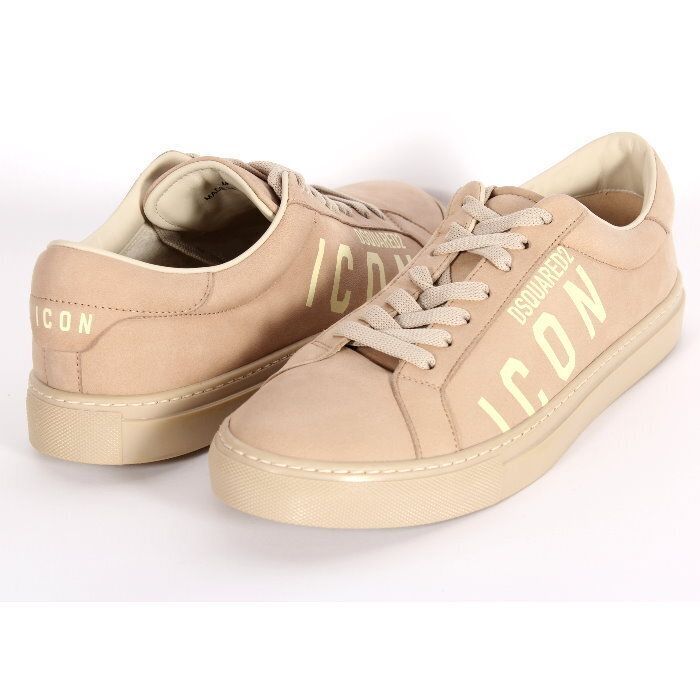 ディースクエアード レザー スニーカー SNW 0384 M 2461 CASSETTA カセッタ ICON ロゴ レースアップ シューズ 靴 レディース ユニセックス