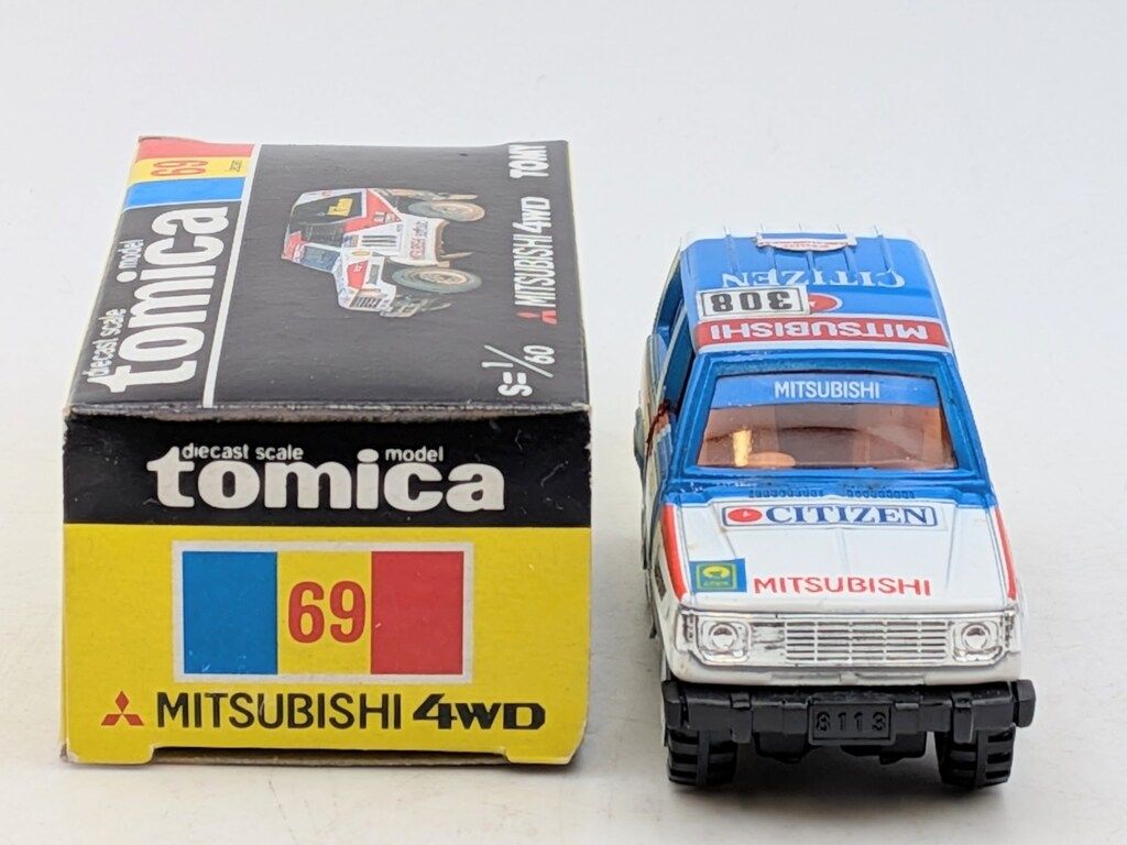 トミー トミカ黒箱/泉書房特注 三菱パジェロ/CITIZEN 泉書房 69-4-18