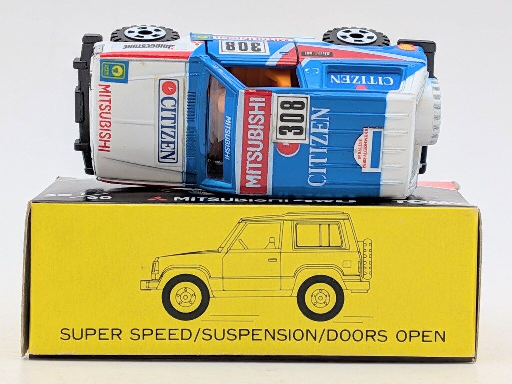 トミー トミカ黒箱/泉書房特注 三菱パジェロ/CITIZEN 泉書房 69-4-18