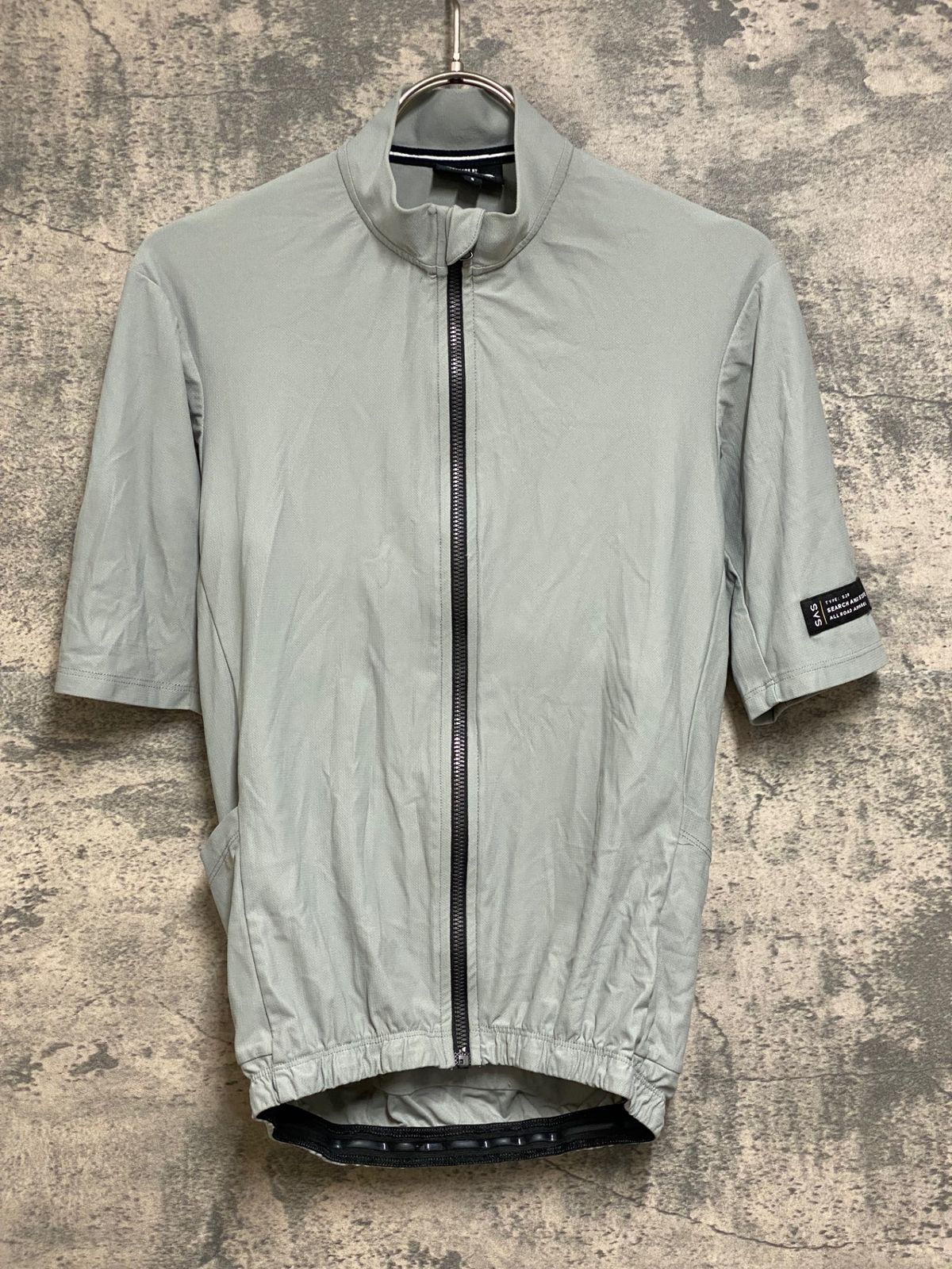 JJ 924 サーチアンドステイツ SEARCH AND STATE 半袖 サイクルジャージ グレー S
