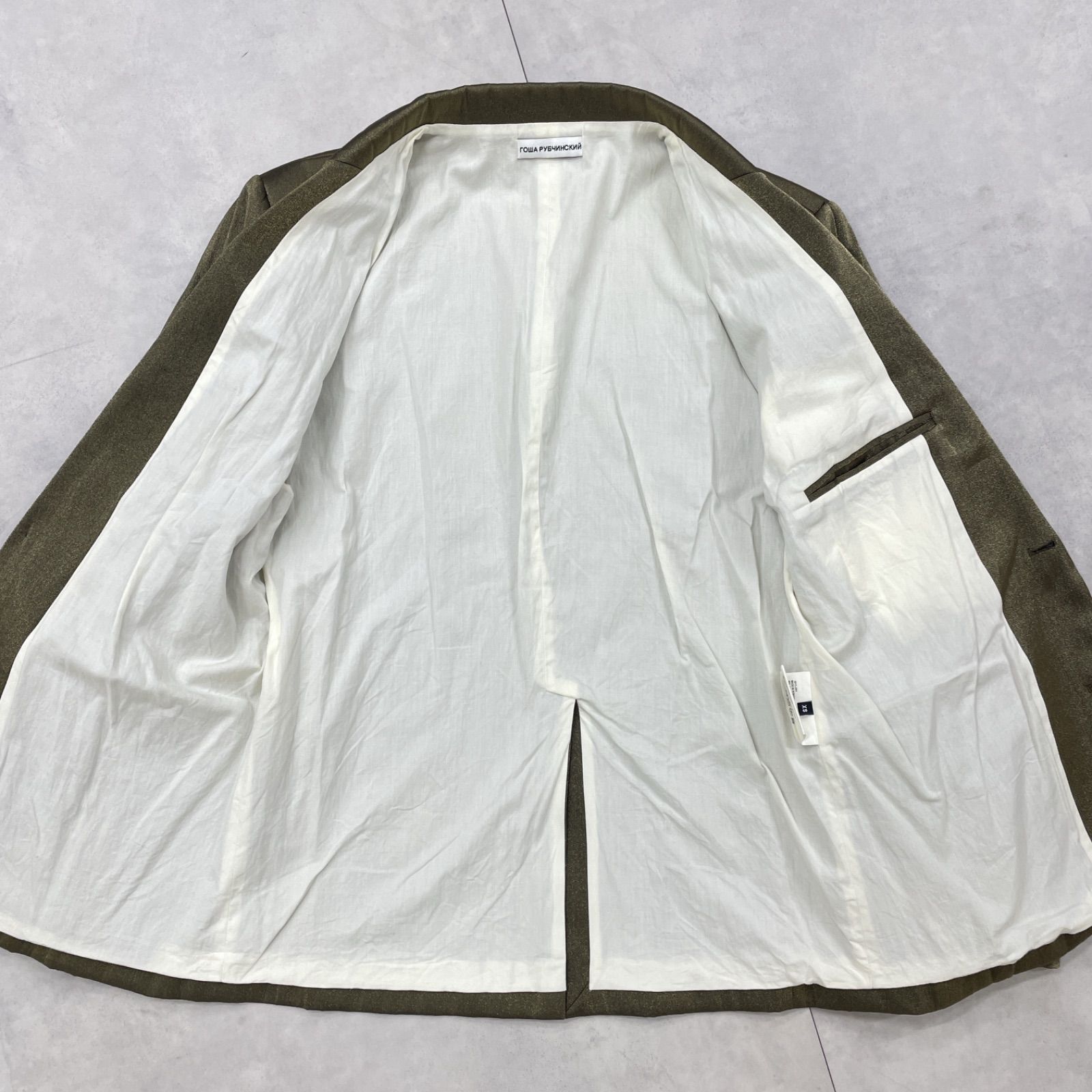 GOSHA RUBCHINSKIY ゴーシャラブチンスキー テーラードジャケット