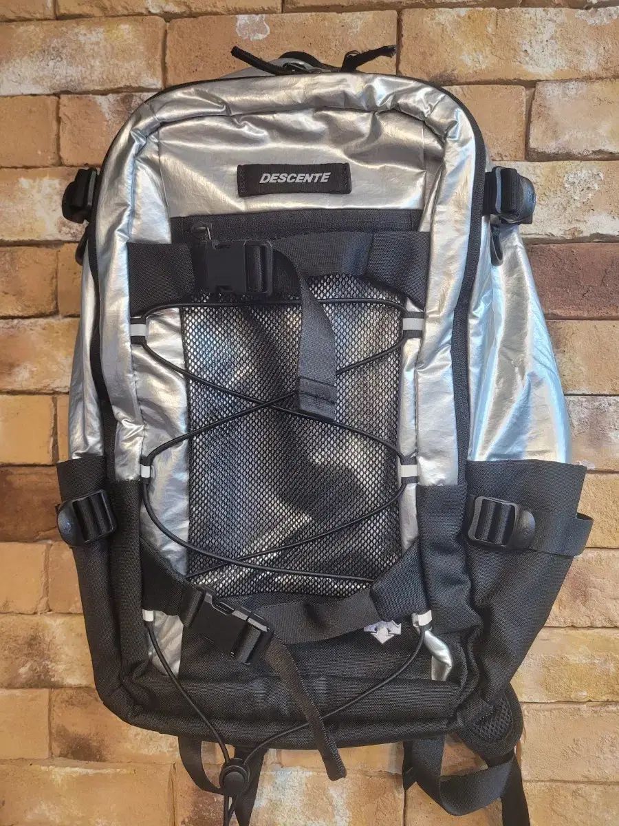 デサント ループ バックパック シルバー