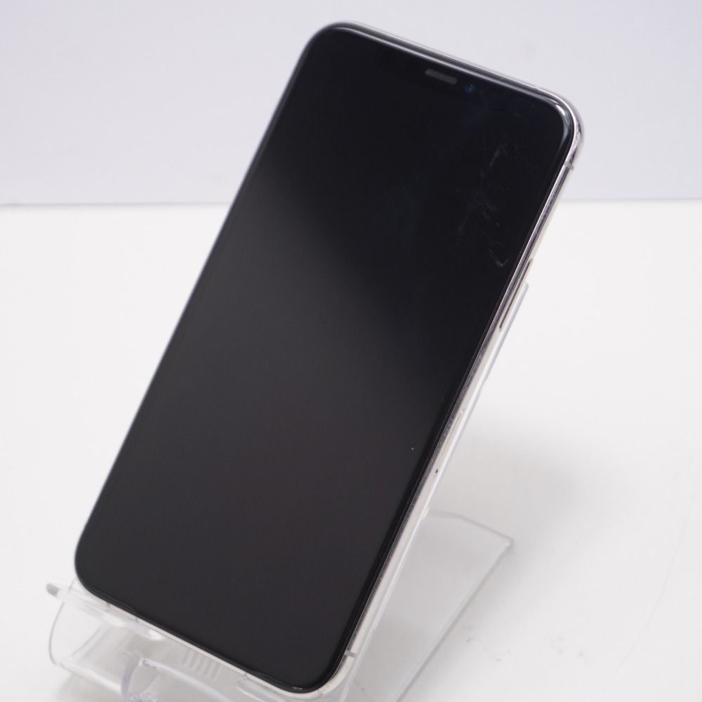 Apple iPhone 11 Pro 64GB シルバー SIMロック解除済み 画面スリキズ