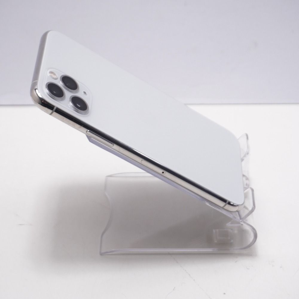 Apple iPhone 11 Pro 64GB シルバー SIMロック解除済み 画面スリキズ