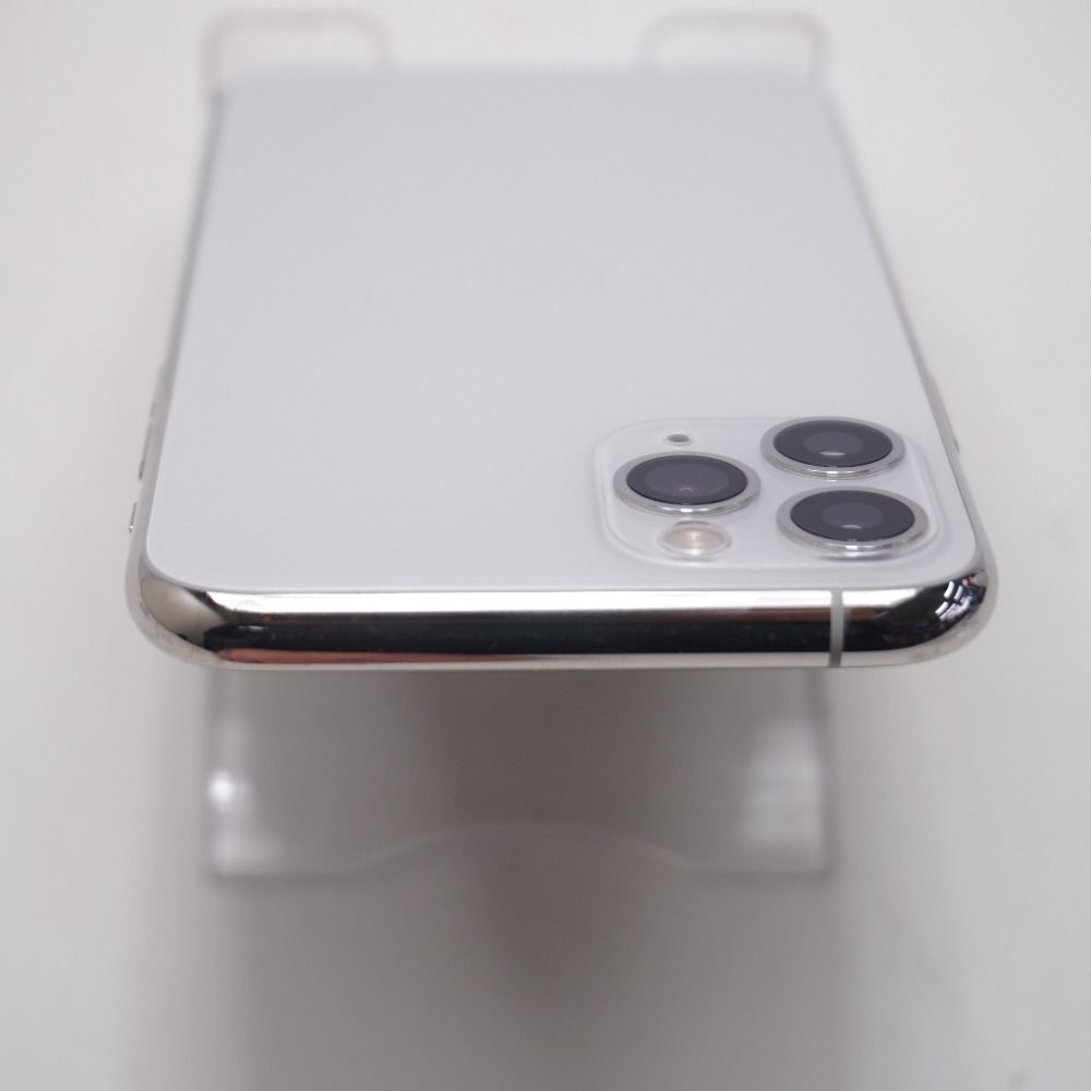 Apple iPhone 11 Pro 64GB シルバー SIMロック解除済み 画面スリキズ