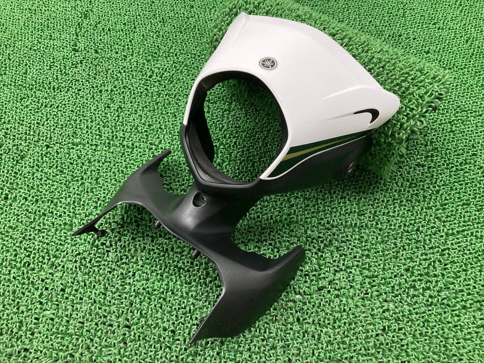 セロー250 ライトカウル 白/黒 ヤマハ 純正 中古 DG11J DG17J SEROW250