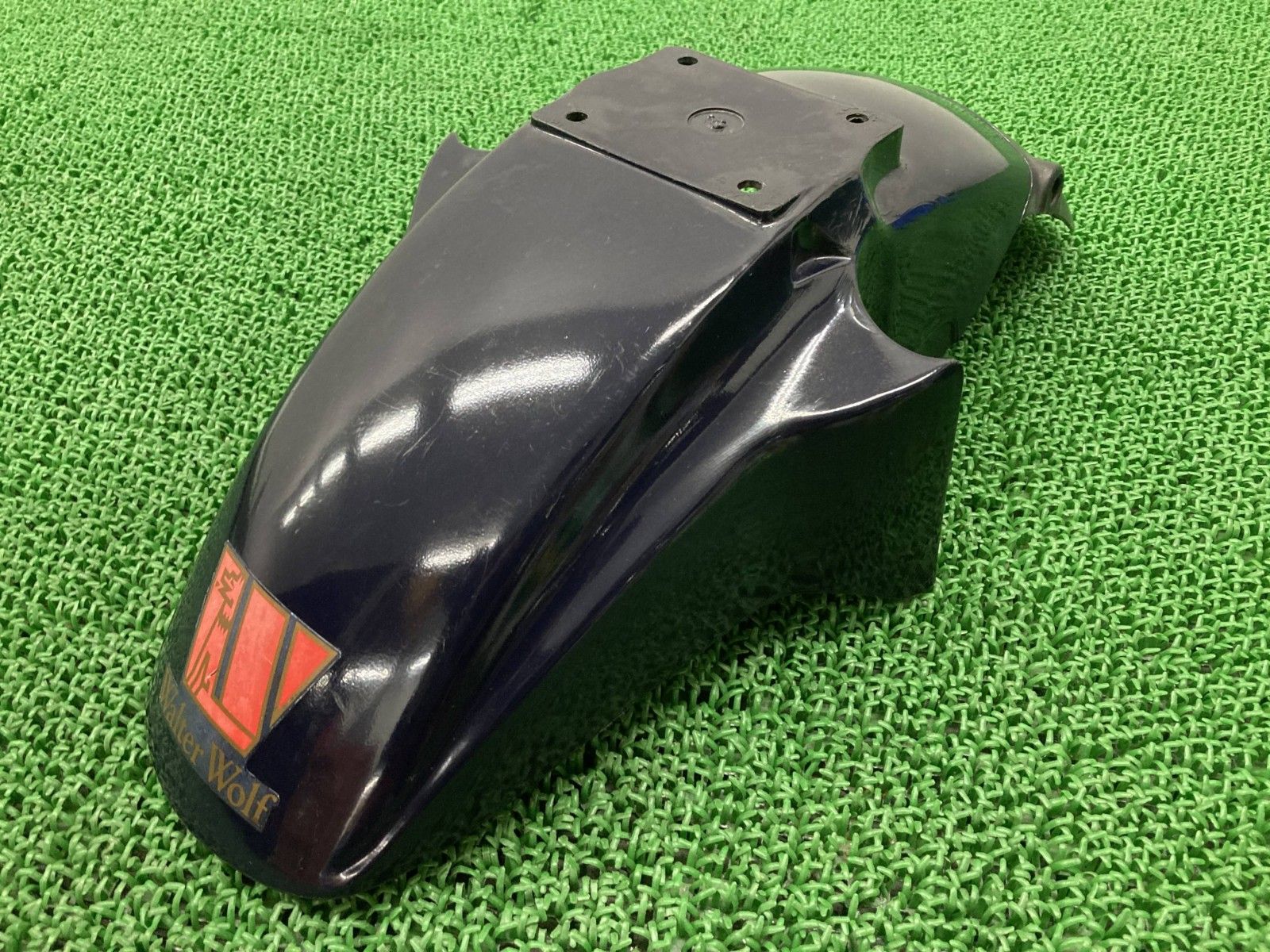 RG 400ガンマ フロントフェンダー 紺 スズキ バイク 部品 HK 31 A コケキズ無し ウォルターウルフ 品薄 品 lM