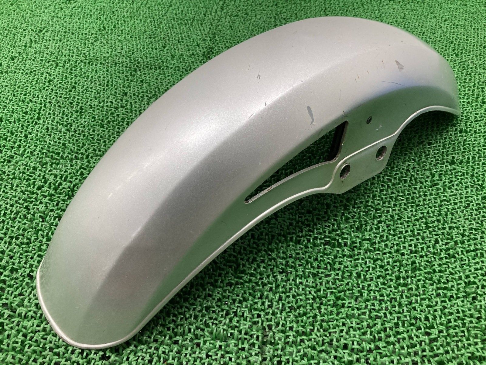 銀 ZX-6R フロントフェンダー 緑 35004-0076 カワサキ 純正 バイク 部品