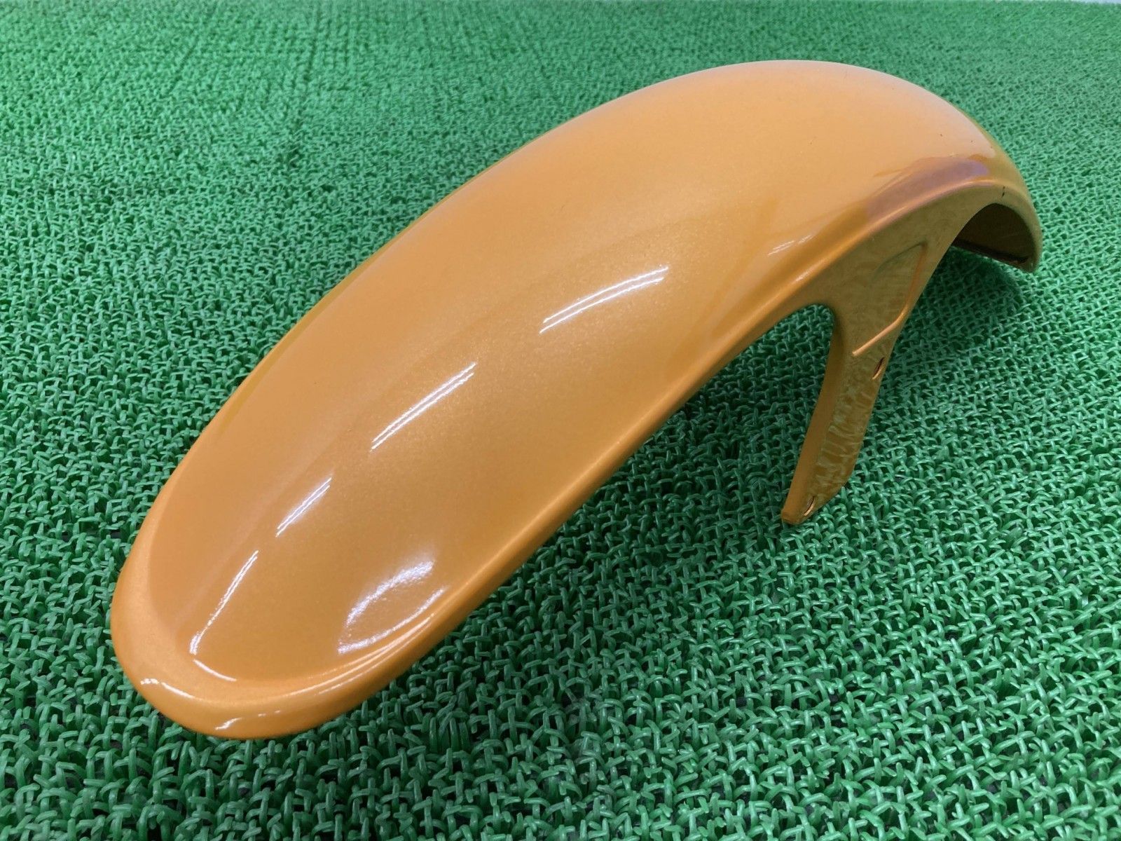 バイク ビラーゴ400 フロントフェンダー 黄 ヤマハ 純正 バイク 部品 