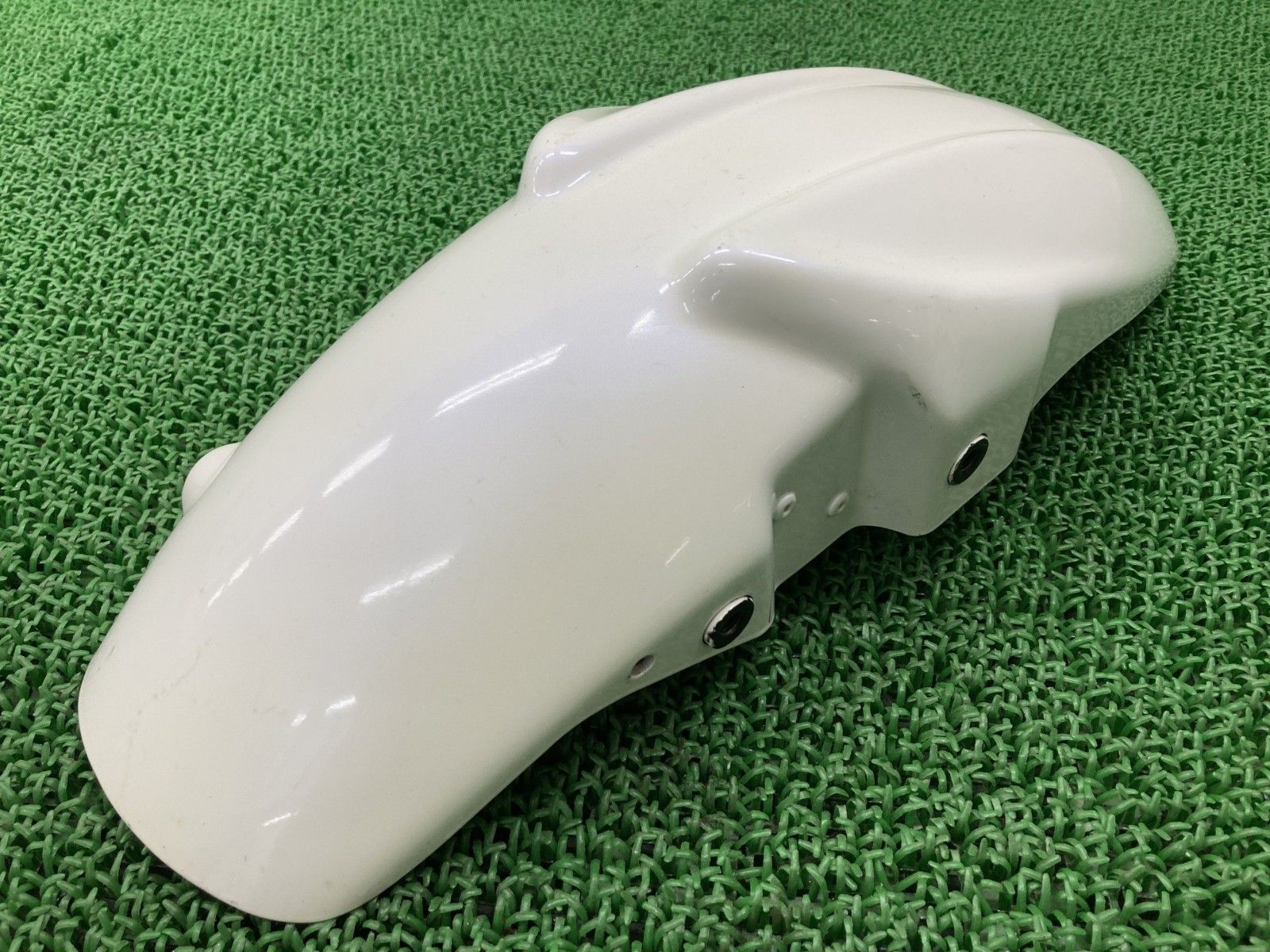 バリオス フロントフェンダー 白 カワサキ 純正 バイク 部品 ZR250A