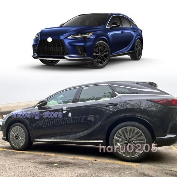 レクサス RX ドアロアガーニッシュ LEXUS 350 450 h 500 カスタム パーツ 内装 外装 プロテクター サイドバンパートリムc 251113