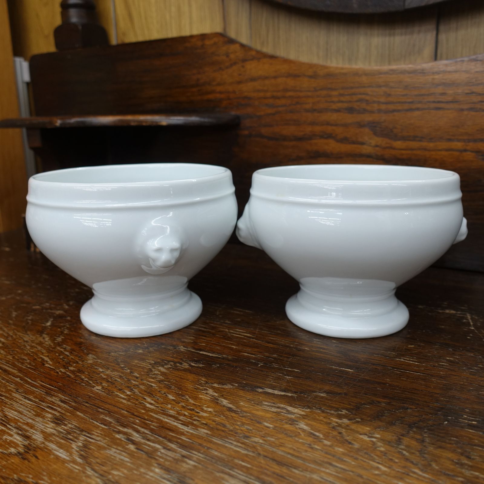 APILCO ライオンヘッド スープボウル 2個セット 430ml フランス製 エキスパート藤沢辻堂店