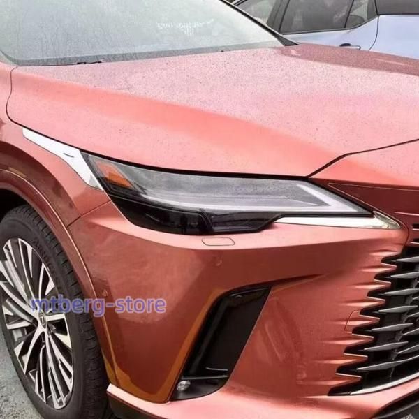 レクサス RX フロントガーニッシュ Lexus 350 450 h 500 外装メッキ仕上げ ヘッドライトガーニッシュ プロテクターc 251113