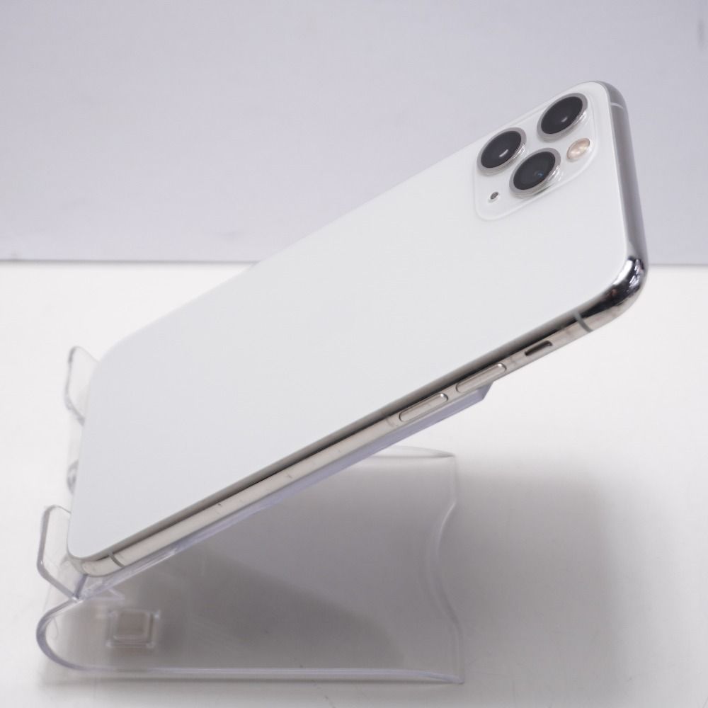 Apple iPhone 11 Pro 64GB シルバー SIMロック解除済み 画面小傷あり