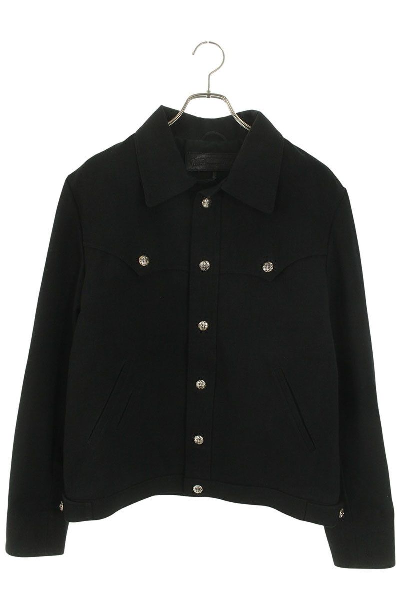 クロムハーツ CLASSIC JEAN/クラシックジーン 袖フローラルレザー