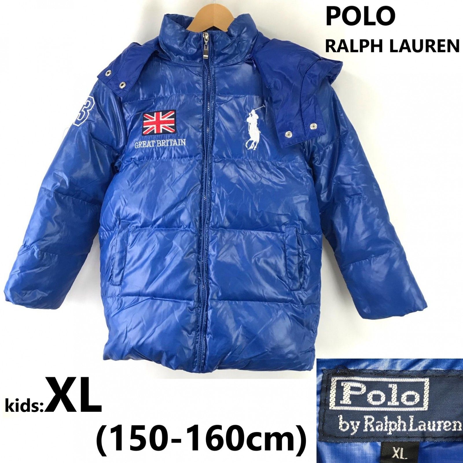 POLO RALPH LAUREN/ラルフローレン☆ダウンジャケット【キッズXL/150