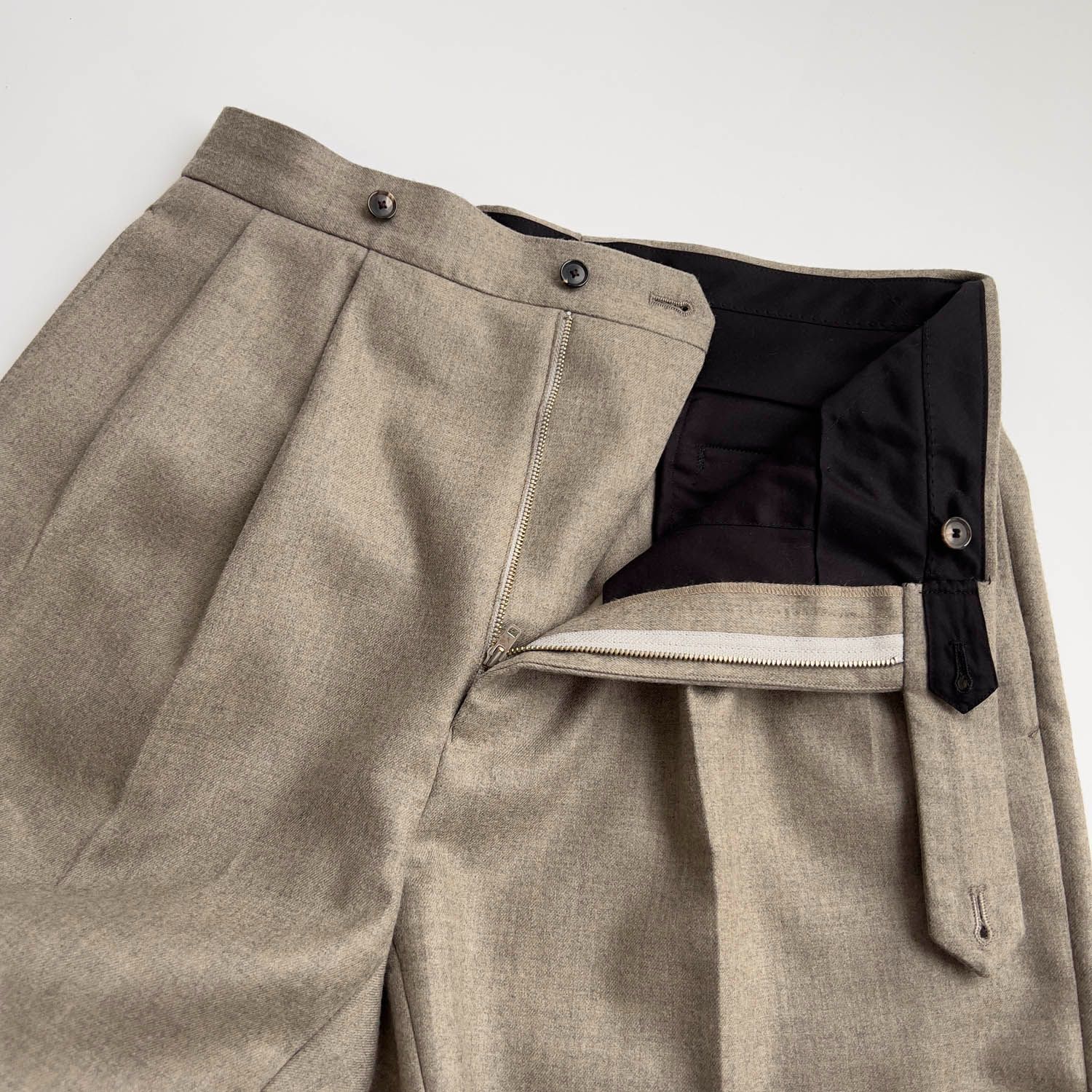 KAPTAIN SUNSHINE (キャプテンサンシャイン) 2プリーツ トラウザーズ