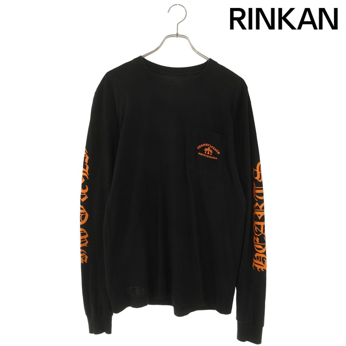 クロムハーツ CH L S 1 バックセメタリークロスプリント長袖カットソー メンズ L