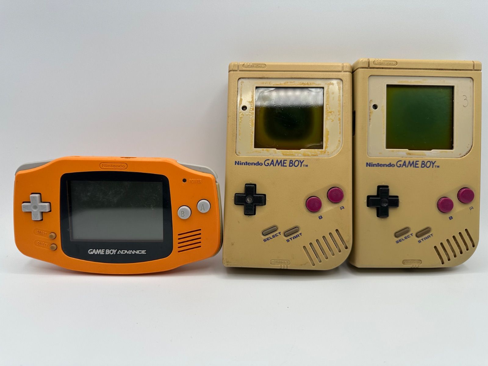 N 17 g ゲームボーイ 2点 ゲームボーイアドバンス 本体 まとめ 品 オレンジ