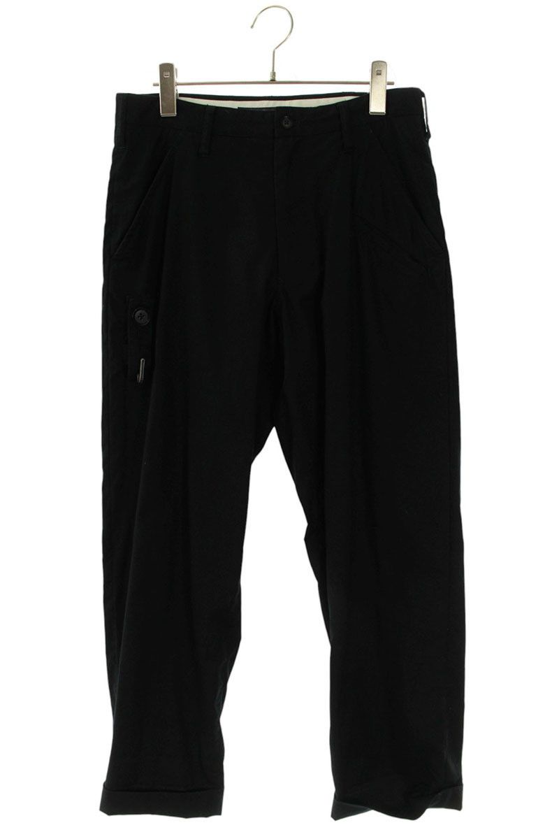 レギュレーションヨウジヤマモト HG-P55-040 テーパードコットンロングパンツ メンズ 1