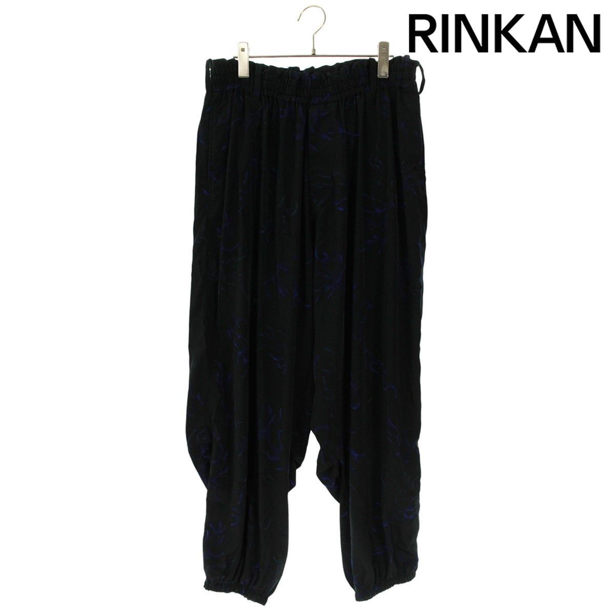 ワイズ 22SS YG-P46-930 フレイムプリントポリエステルロングパンツ メンズ 3