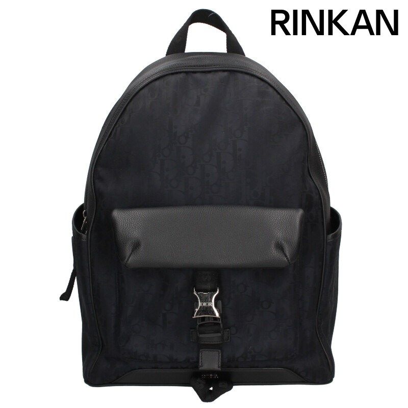 ディオール 1VOBA031YIH レザー切替オブリークナイロンバックパック メンズ