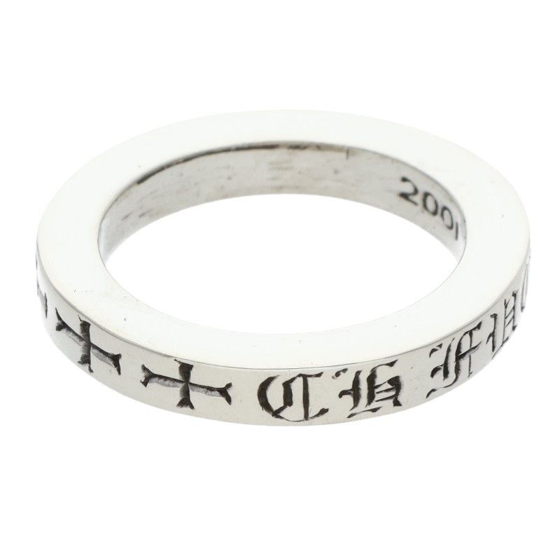  クロムハーツ 3 mm SPACER FUCKYOU mmスペーサーファックユー シルバーリング メンズ 9 5号 リング 指輪 アクセサリー