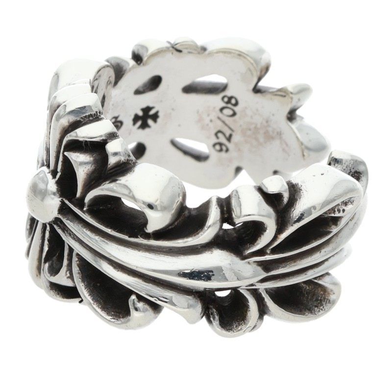 ダブルフローラルクロス