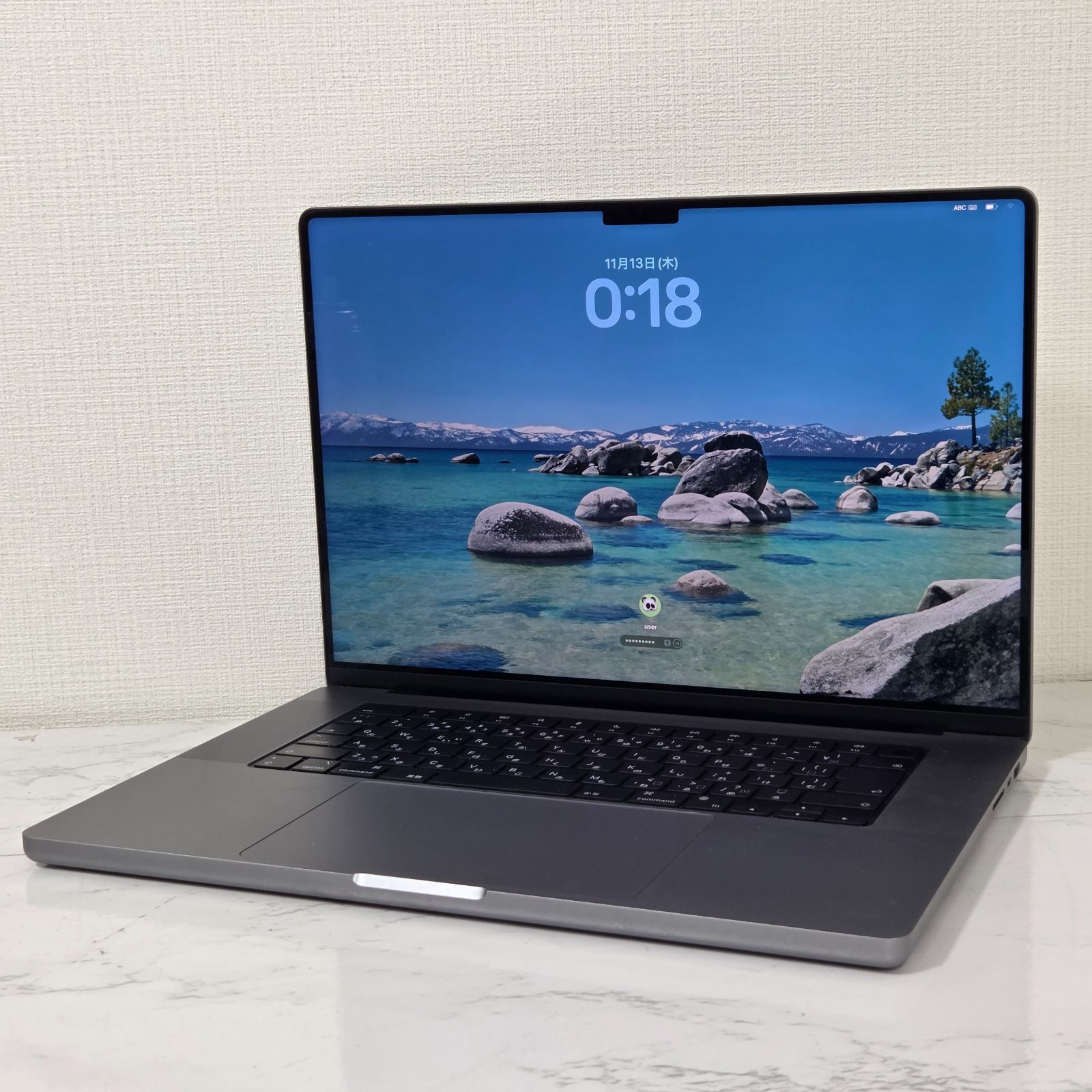 1週間保証 Apple MacBook Pro 16 2021 M 1 Max RAM 32 GB SSD TB GPU 32コア 充放電回数 183 ⑯