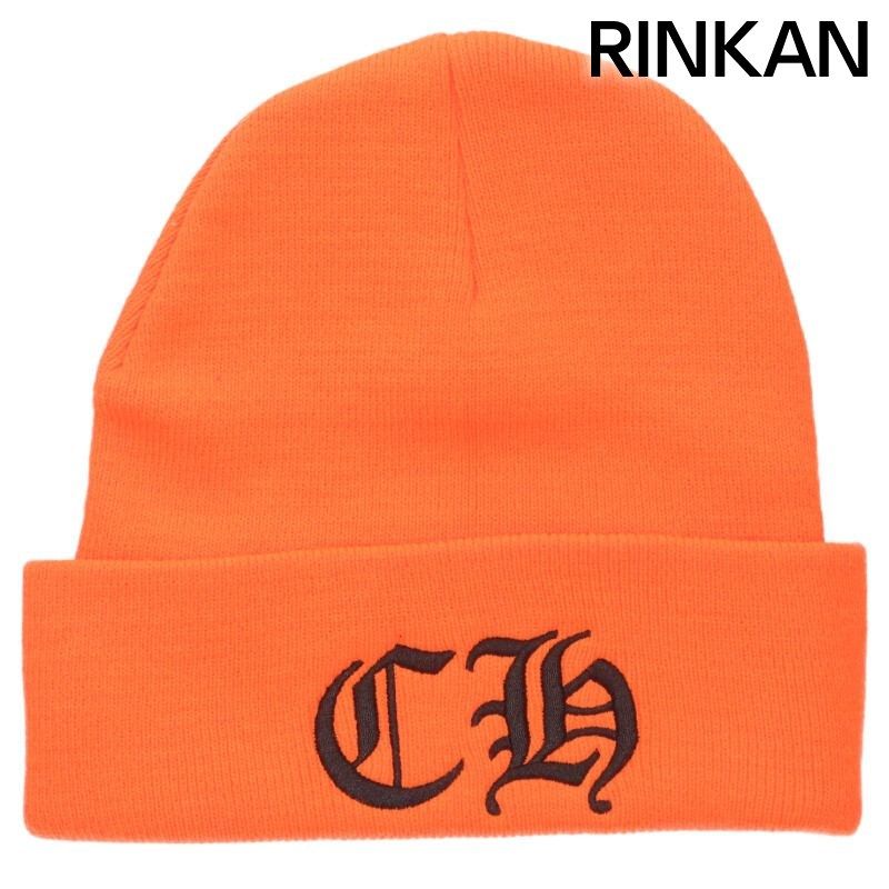 クロムハーツ ACRYLIC WATCH CAP アクリルワッチキャップ CH刺繍アクリルビーニー帽子 メンズ ONE SIZE