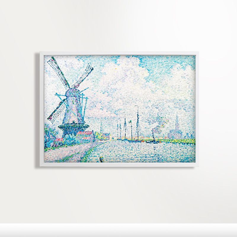 A2サイズ ポール・シニャック ポスター オーヴェルシーの運河 アート