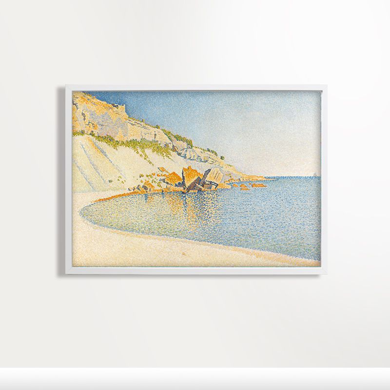 A2サイズ ポール・シニャック ポスター カシス、ロンバード岬、作品196