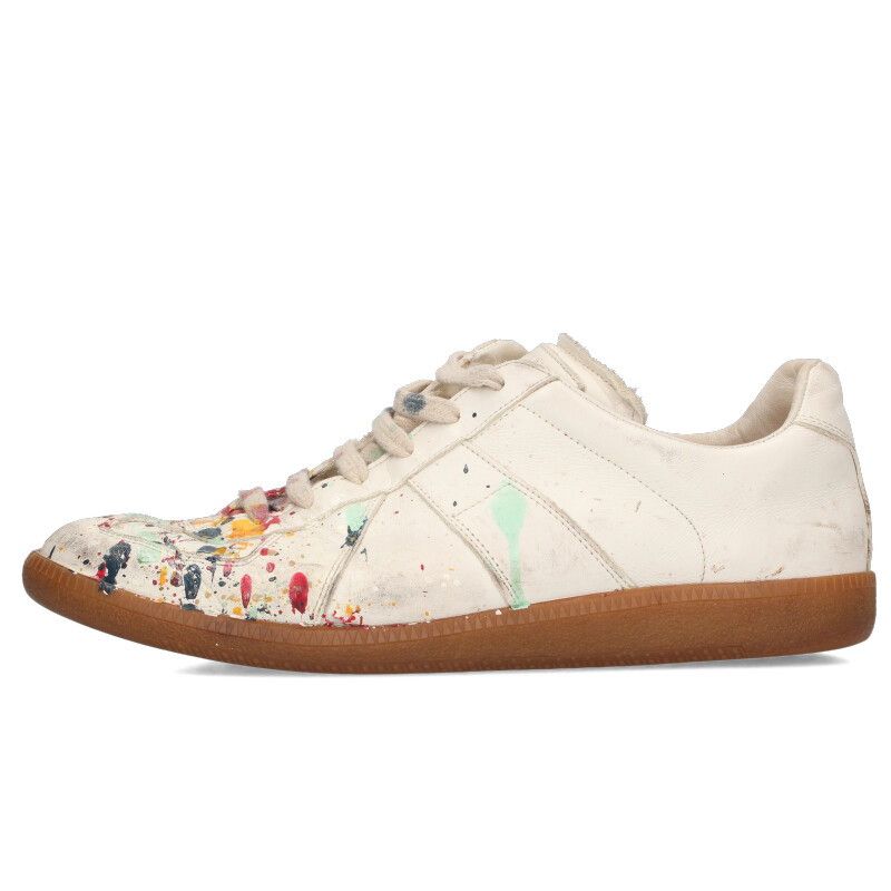 メゾン　マルジェラ　ペイント　ジャーマントレーナー 新品 メゾンマルジェラ ペイントドロップジャーマントレーナー (Maison