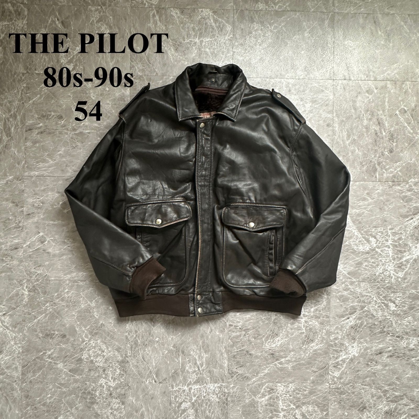 80s-90s【THE PILOT】ザパイロット（XL）EU＊フランス軍＊フライト