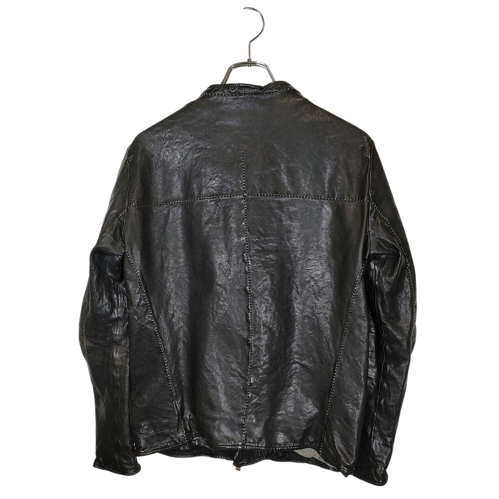 極美品incarnationインカネーション22AWホースレザーライダース黒M 極美品incarnationインカネーション22AWホースレザーライダース黒M